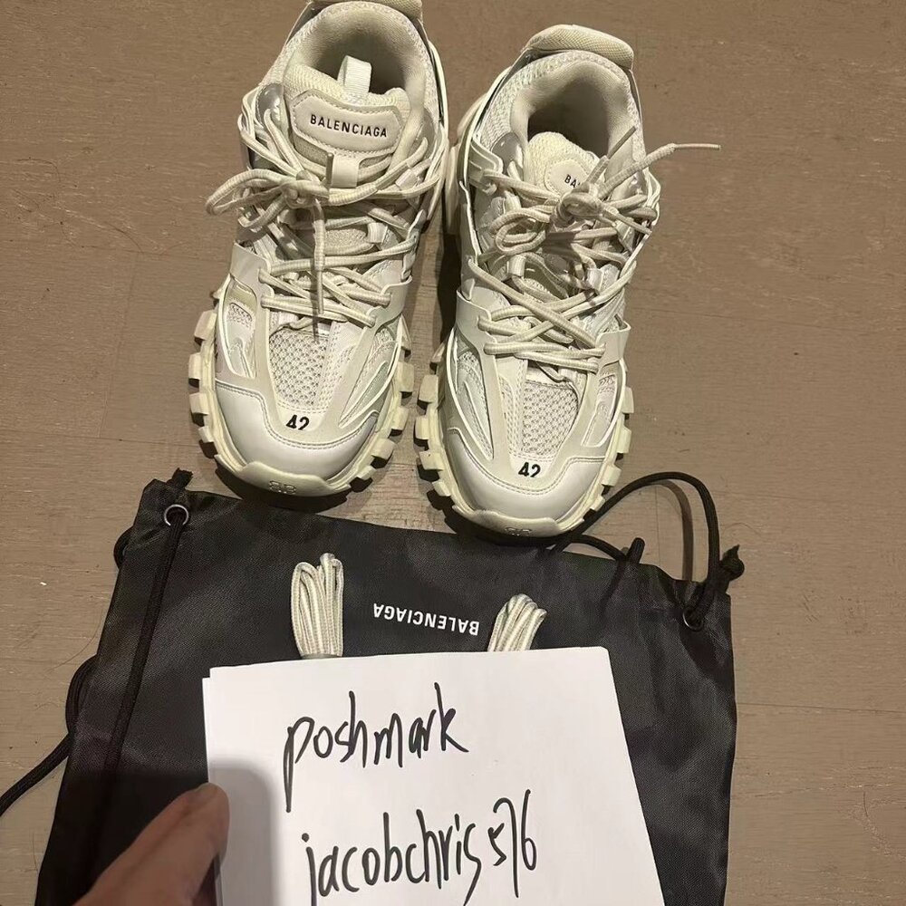 Balenciaga Track Trainer White Size US 9